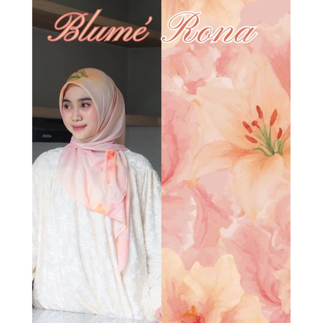 NORA - Seroja Raya 2026 - Blumé Scarf Rona