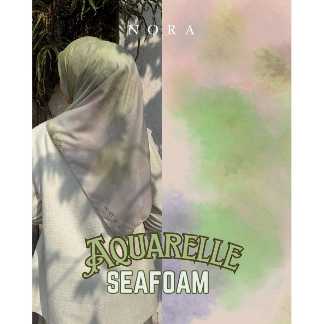 NORA - Aquarelle - Seafoam