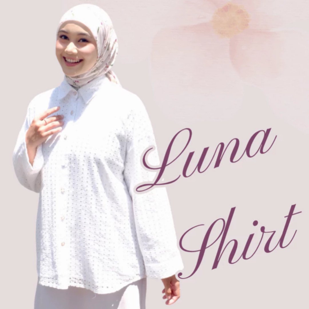 Nora - Luna Shirt Katun Embroidery LD 110 L