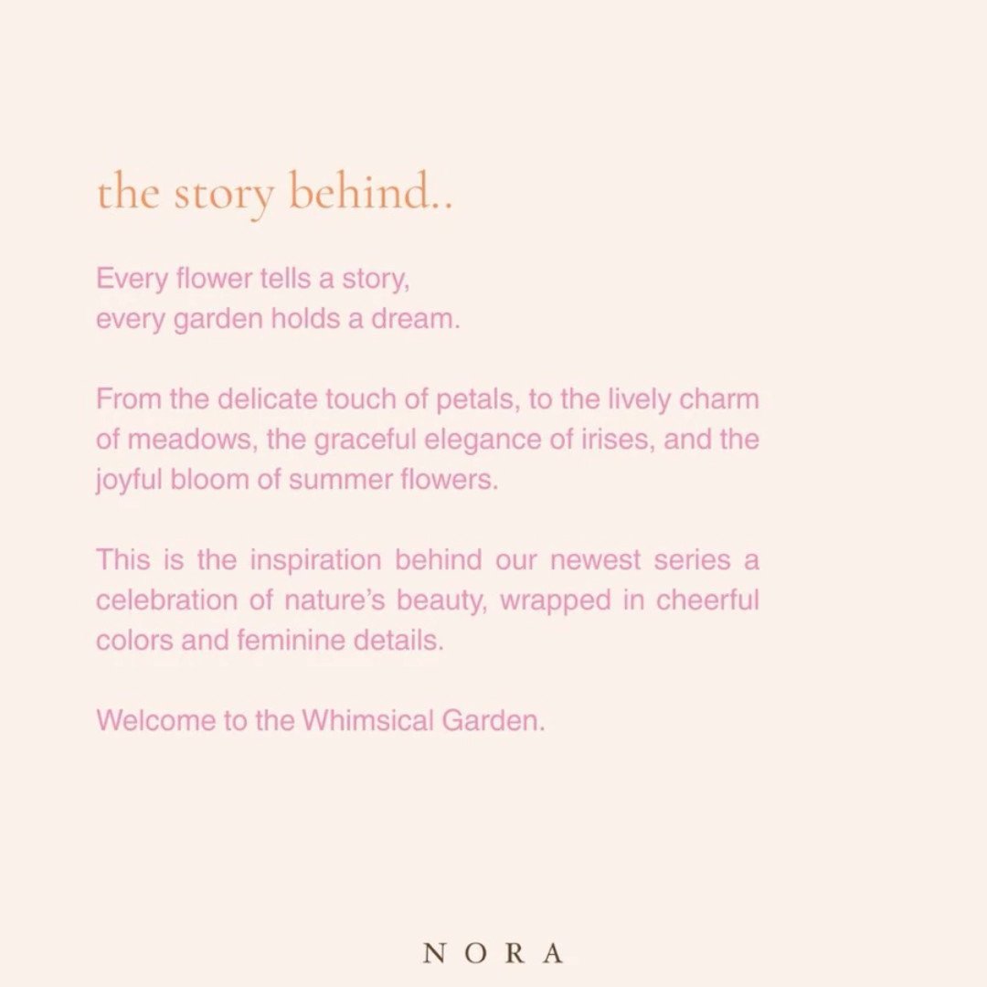 NORA - Whimsical Garden Scarf - 1.0 Petal
