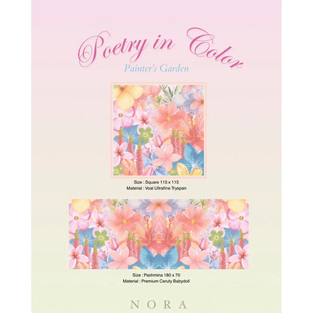 NORA - Poetry in Color Series - Painter’s Garden